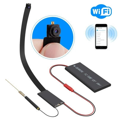 Camera espion IP WI-FI V67 PRO 4K LOOKCAM - détection de mouvement