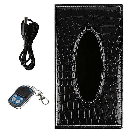 Boîte à mouchoirs Camera espion 4K WI FI - Détection de mouvement et autonomie 7 jours